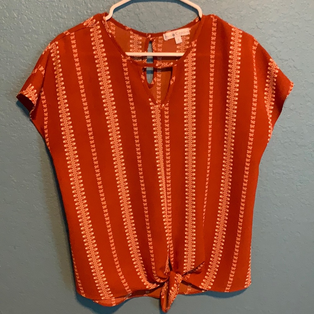 Rust colored Blouse